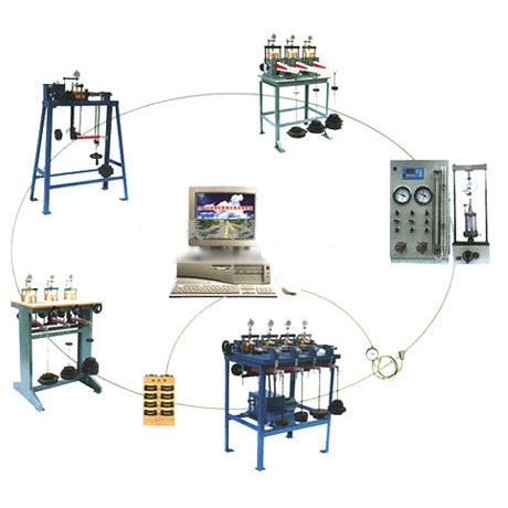 土工试验微机数据采集处理系统